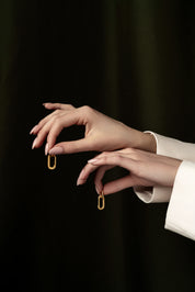 Astral Ropes Gold Earrings